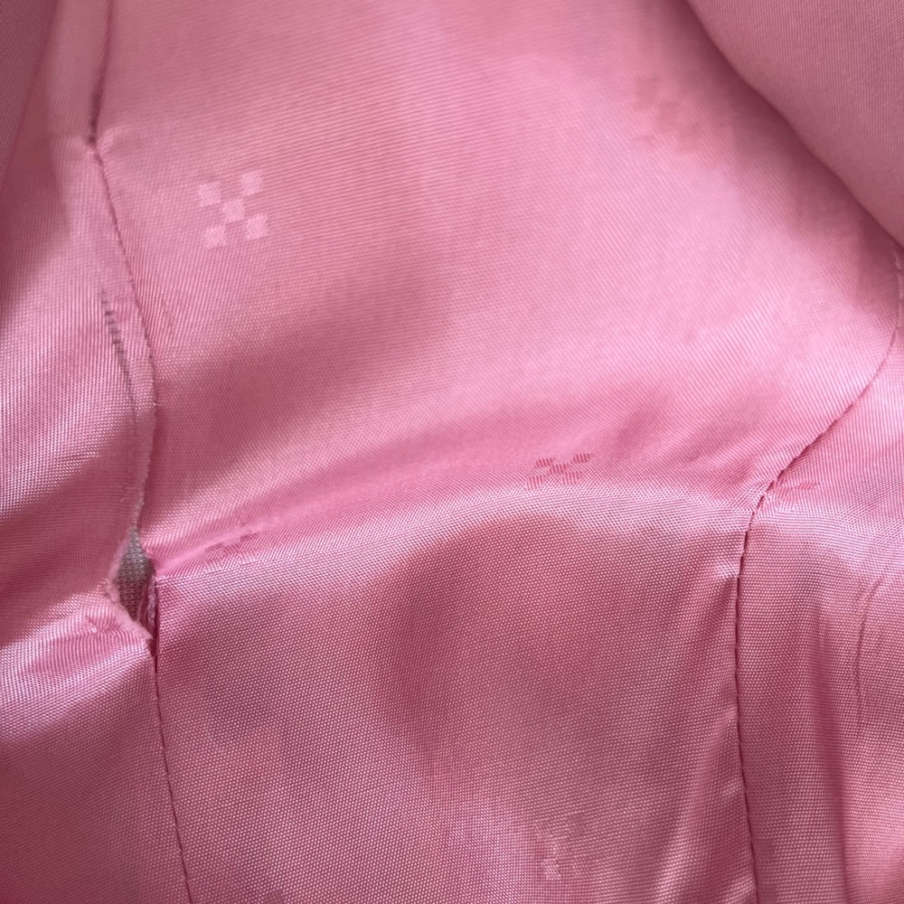 A.J. Bari Vintage Silk Blazer Colorful Sequin Rhinestones - Picture 9 of 10